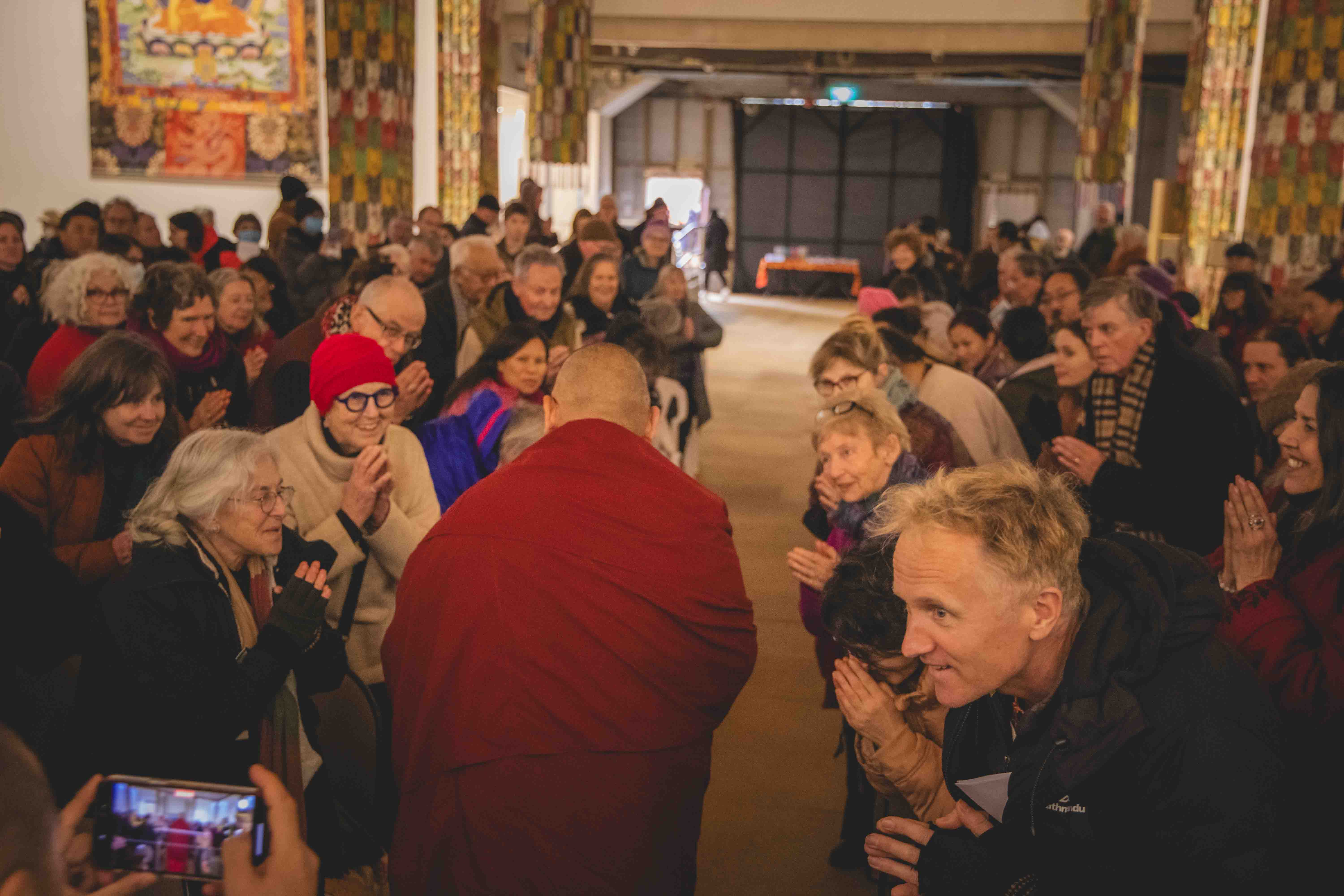 A Day with His Eminence Ling Rinpoche at the Great Stupa